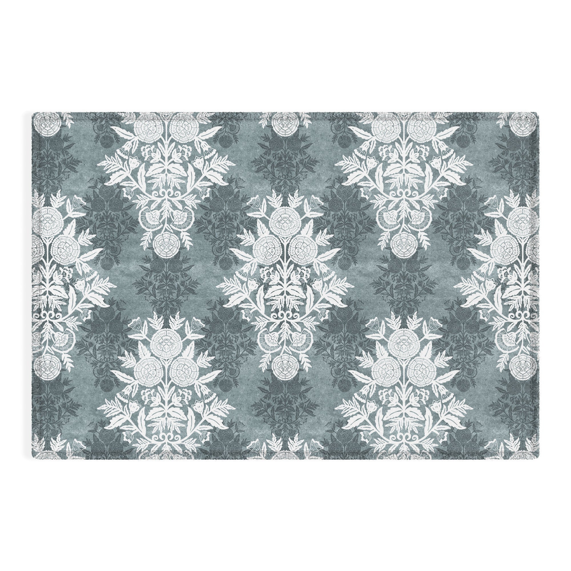 Marta Barragan Camarasa Antique Victorian Floral Outdoor Rug