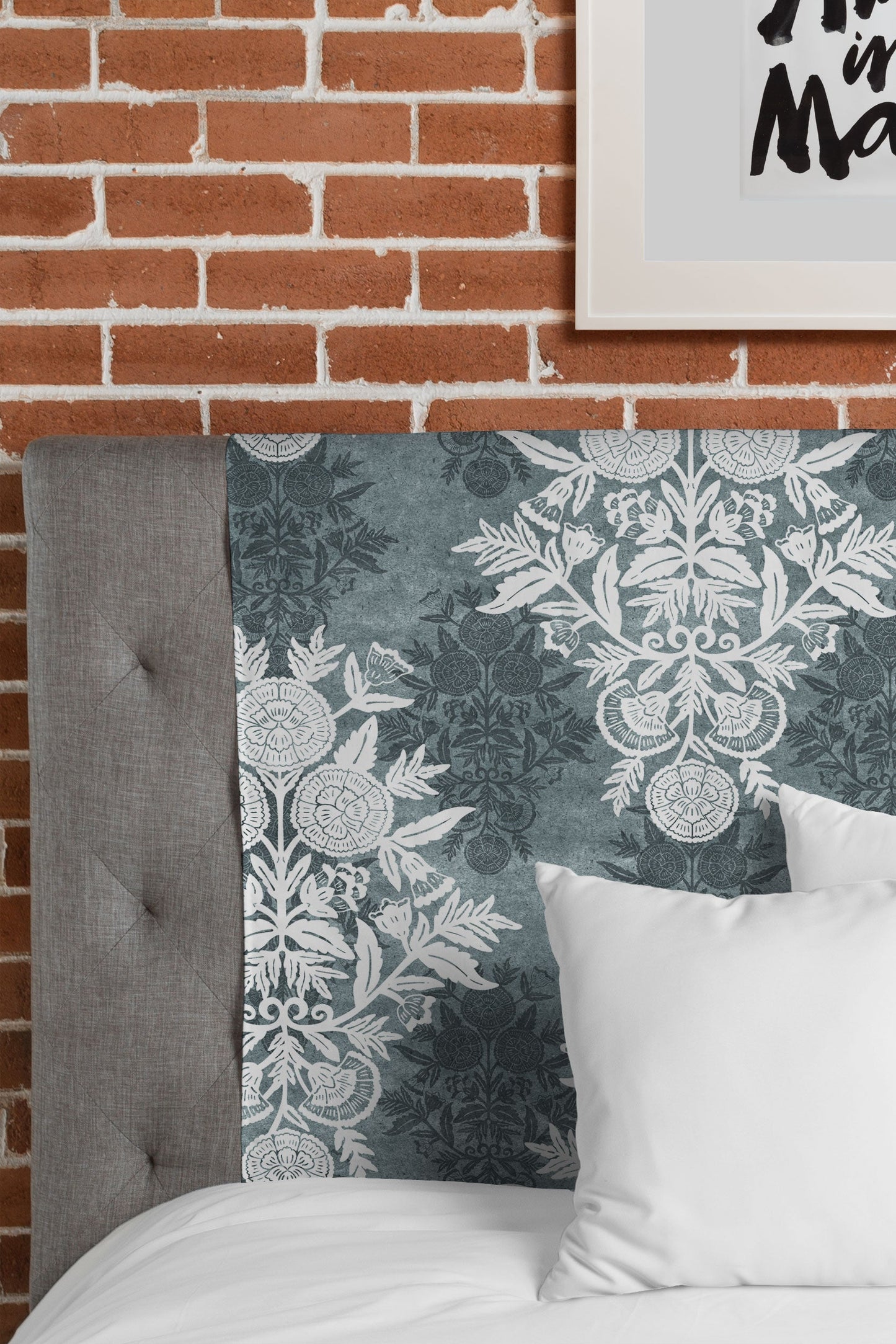 Marta Barragan Camarasa Antique Victorian Floral Tapestry
