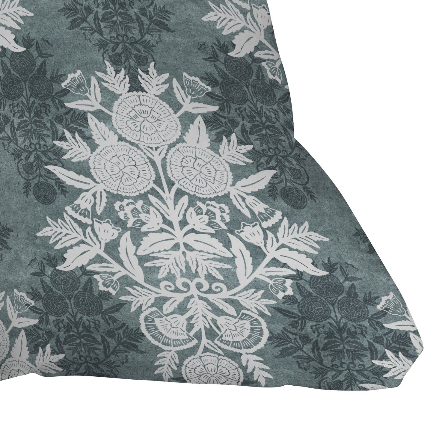 Marta Barragan Camarasa Antique Victorian Floral Outdoor Throw Pillow