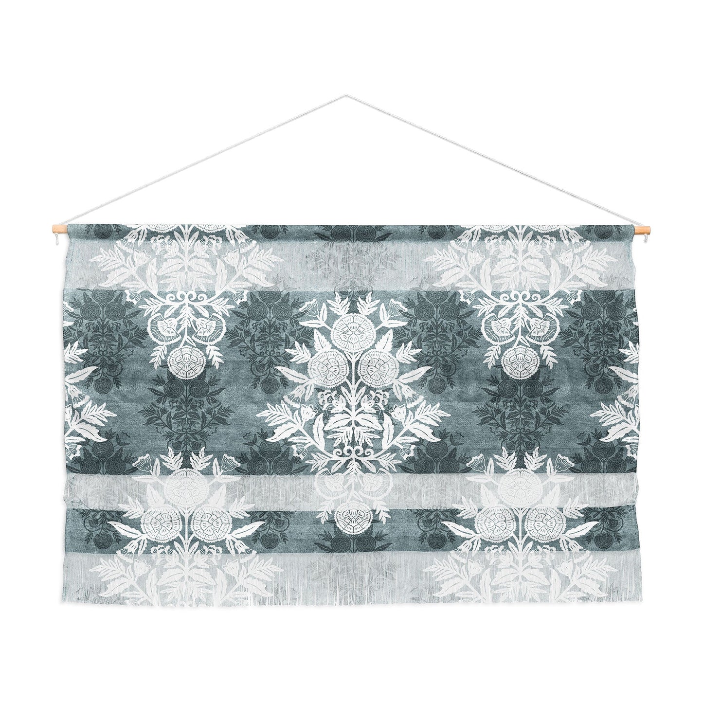 Marta Barragan Camarasa Antique Victorian Floral Wall Hanging Landscape