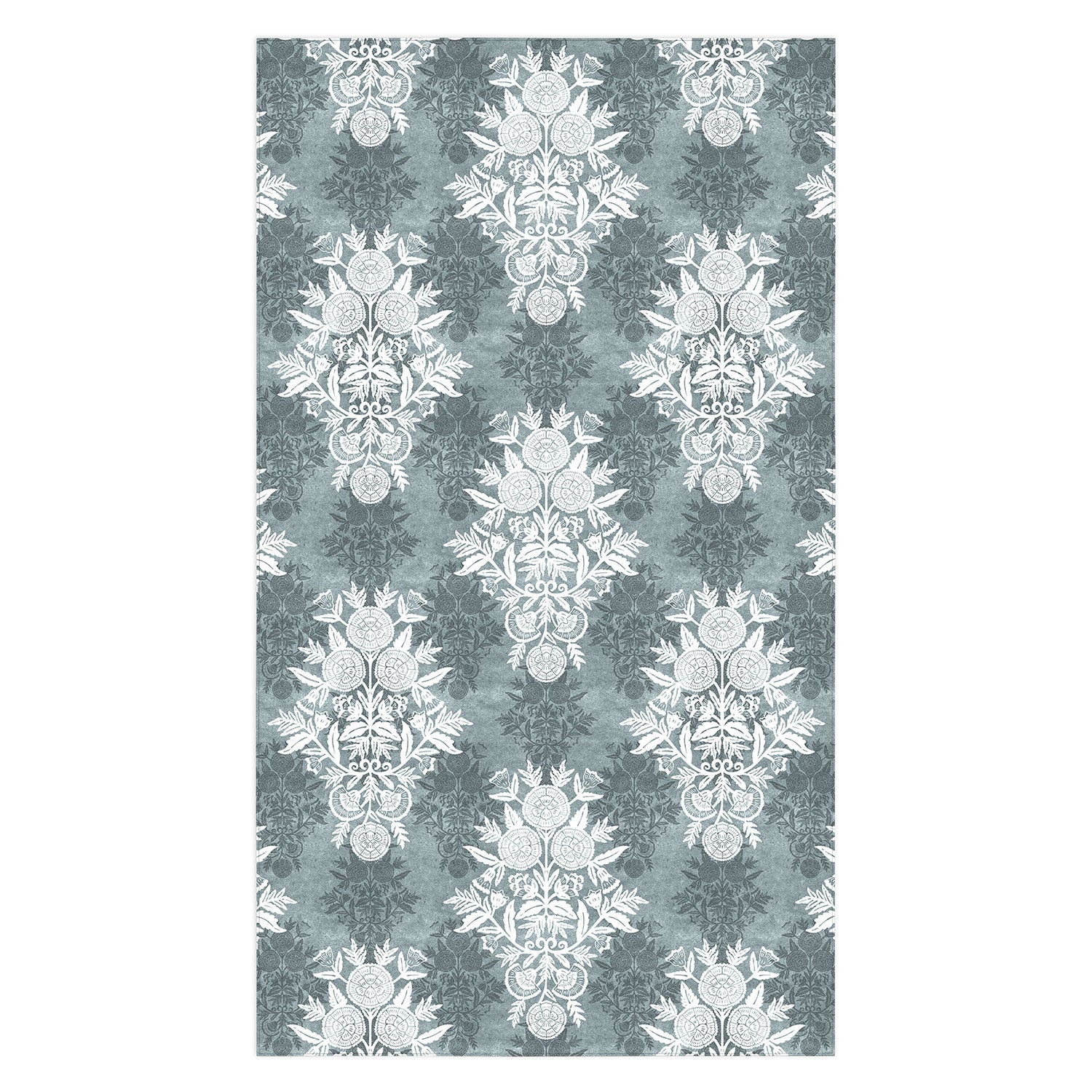 Marta Barragan Camarasa Antique Victorian Floral Tablecloth
