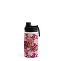 Marta Barragan Camarasa Blossoming Burgundy Fall Water Bottle