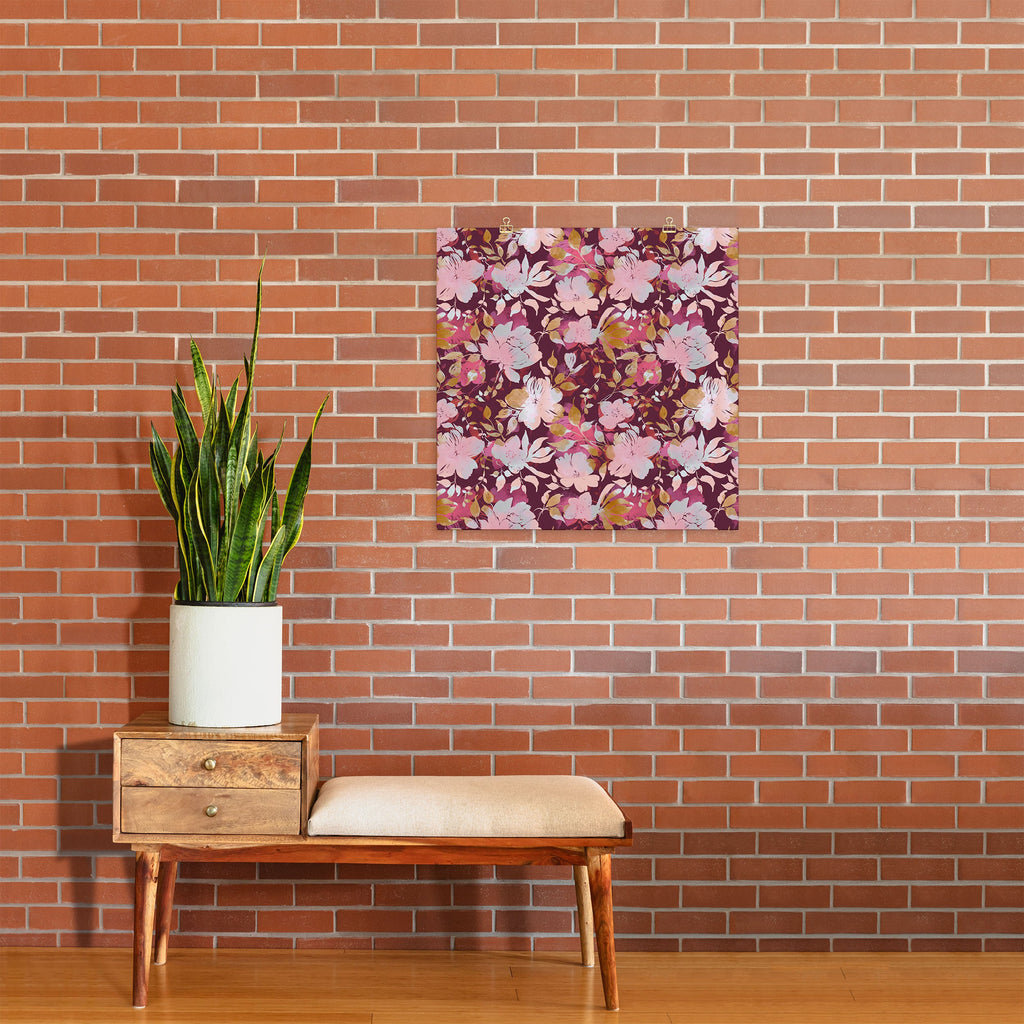 Marta Barragan Camarasa Blossoming Burgundy Fall Art Print