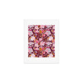 Marta Barragan Camarasa Blossoming Burgundy Fall Art Print