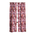 Marta Barragan Camarasa Blossoming Burgundy Fall Blackout Window Curtain
