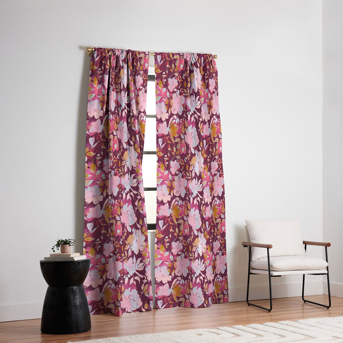 Marta Barragan Camarasa Blossoming Burgundy Fall Blackout Non Repeat