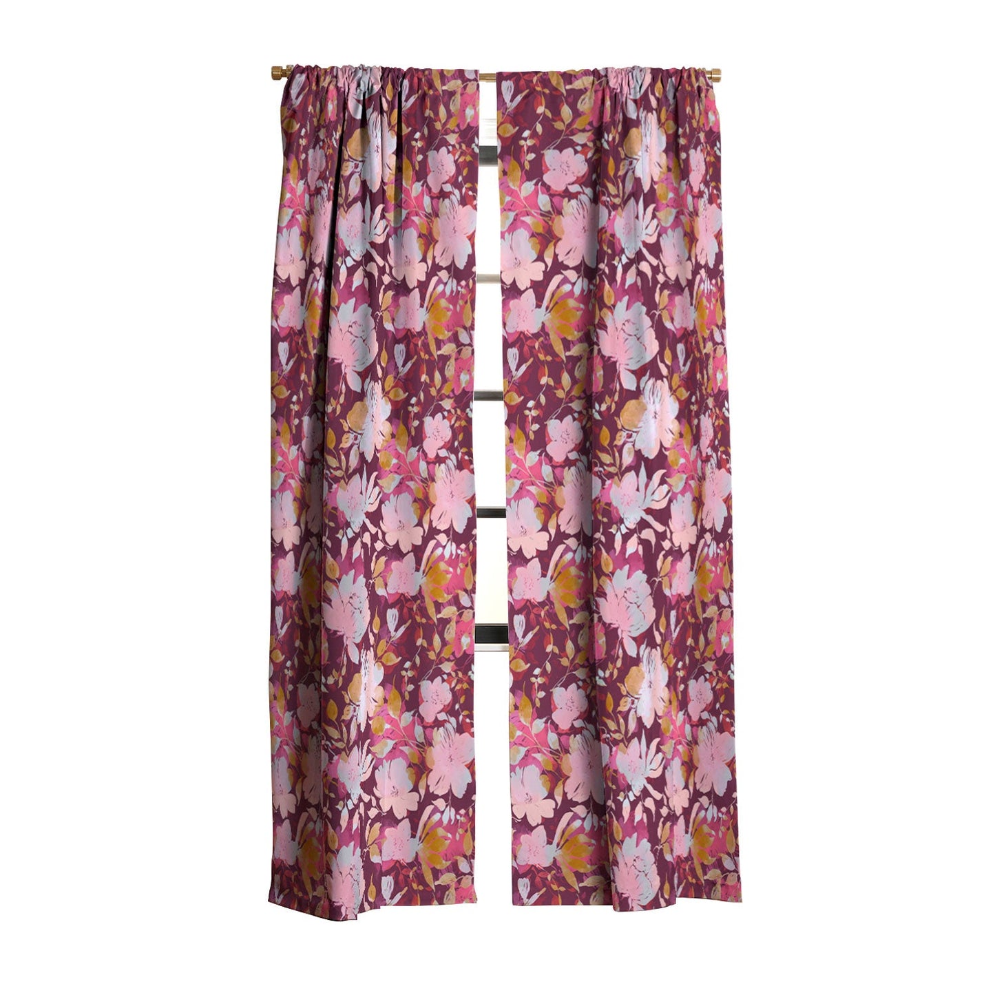 Marta Barragan Camarasa Blossoming Burgundy Fall Blackout Non Repeat