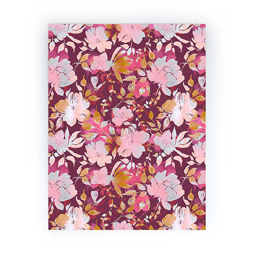 Marta Barragan Camarasa Blossoming Burgundy Fall Mini Art Print