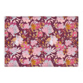 Marta Barragan Camarasa Blossoming Burgundy Fall Outdoor Rug