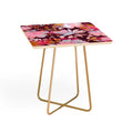 Marta Barragan Camarasa Blossoming Burgundy Fall Side Table