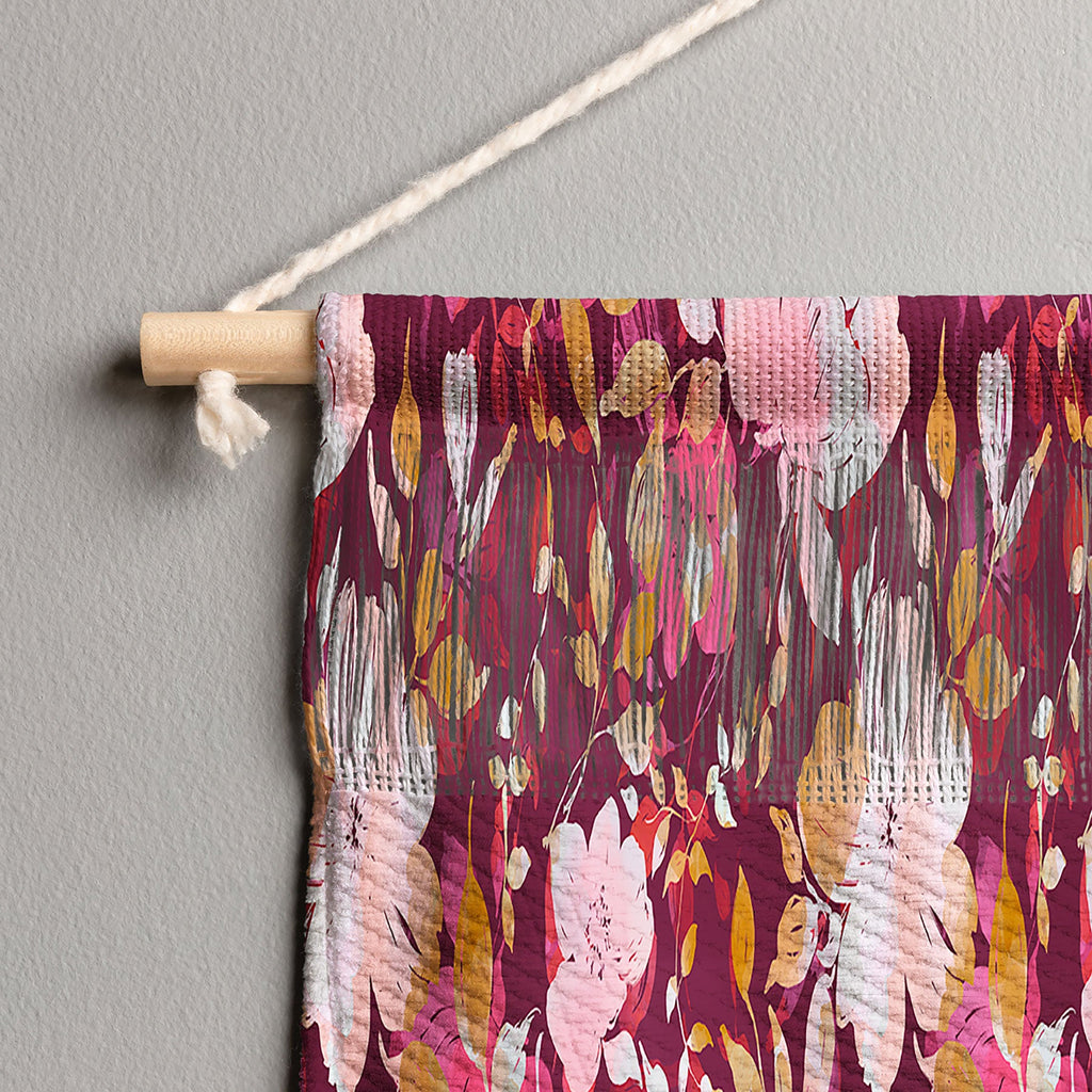 Marta Barragan Camarasa Blossoming Burgundy Fall Wall Hanging Landscape