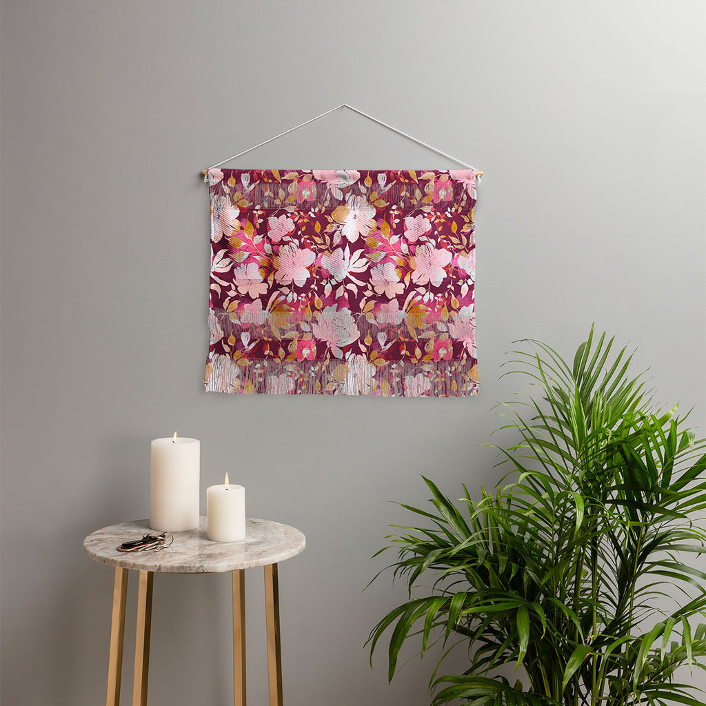 Marta Barragan Camarasa Blossoming Burgundy Fall Wall Hanging Landscape