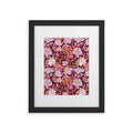 Marta Barragan Camarasa Blossoming Burgundy Fall Framed Art Print