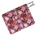 Marta Barragan Camarasa Blossoming Burgundy Fall Picnic Blanket