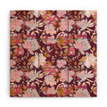 Marta Barragan Camarasa Blossoming Burgundy Fall Wood Wall Mural