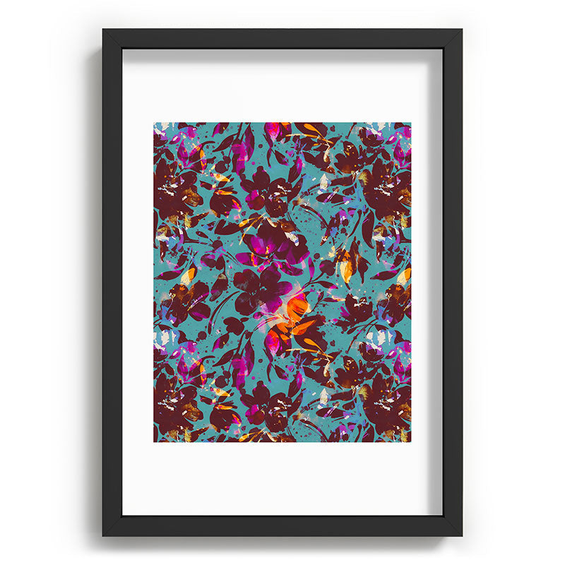 Marta Barragan Camarasa Bold Floral Expression Recessed Framing Rectangle