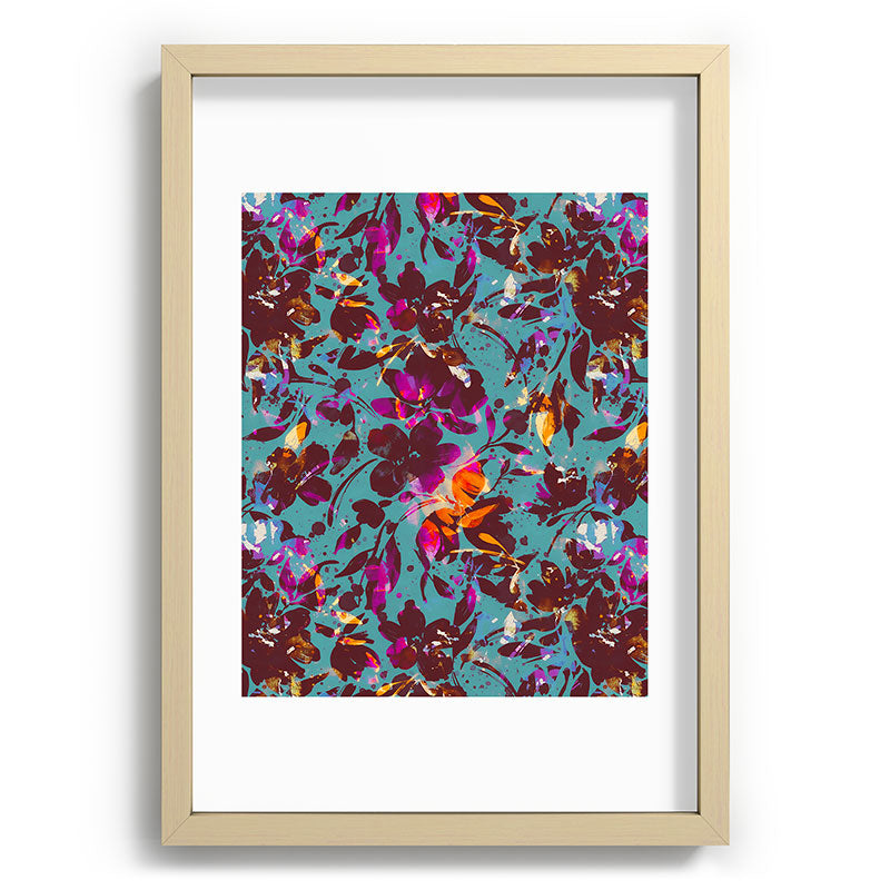 Marta Barragan Camarasa Bold Floral Expression Recessed Framing Rectangle