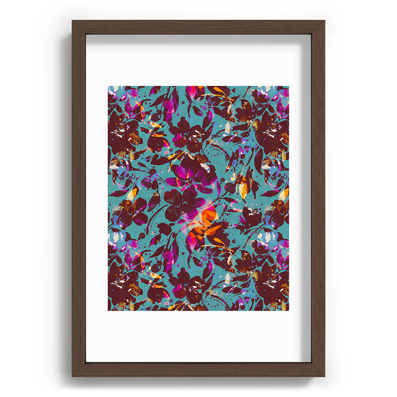 Marta Barragan Camarasa Bold Floral Expression Recessed Framing Rectangle
