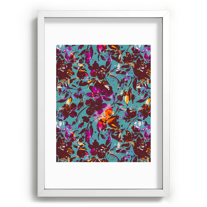 Marta Barragan Camarasa Bold Floral Expression Recessed Framing Rectangle
