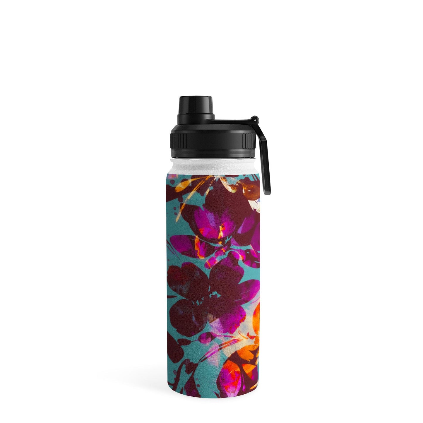Marta Barragan Camarasa Bold Floral Expression Water Bottle