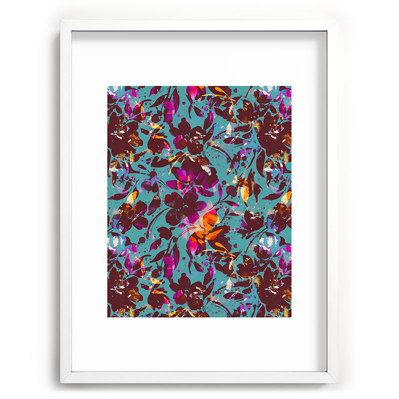Marta Barragan Camarasa Bold Floral Expression Recessed Framing Rectangle