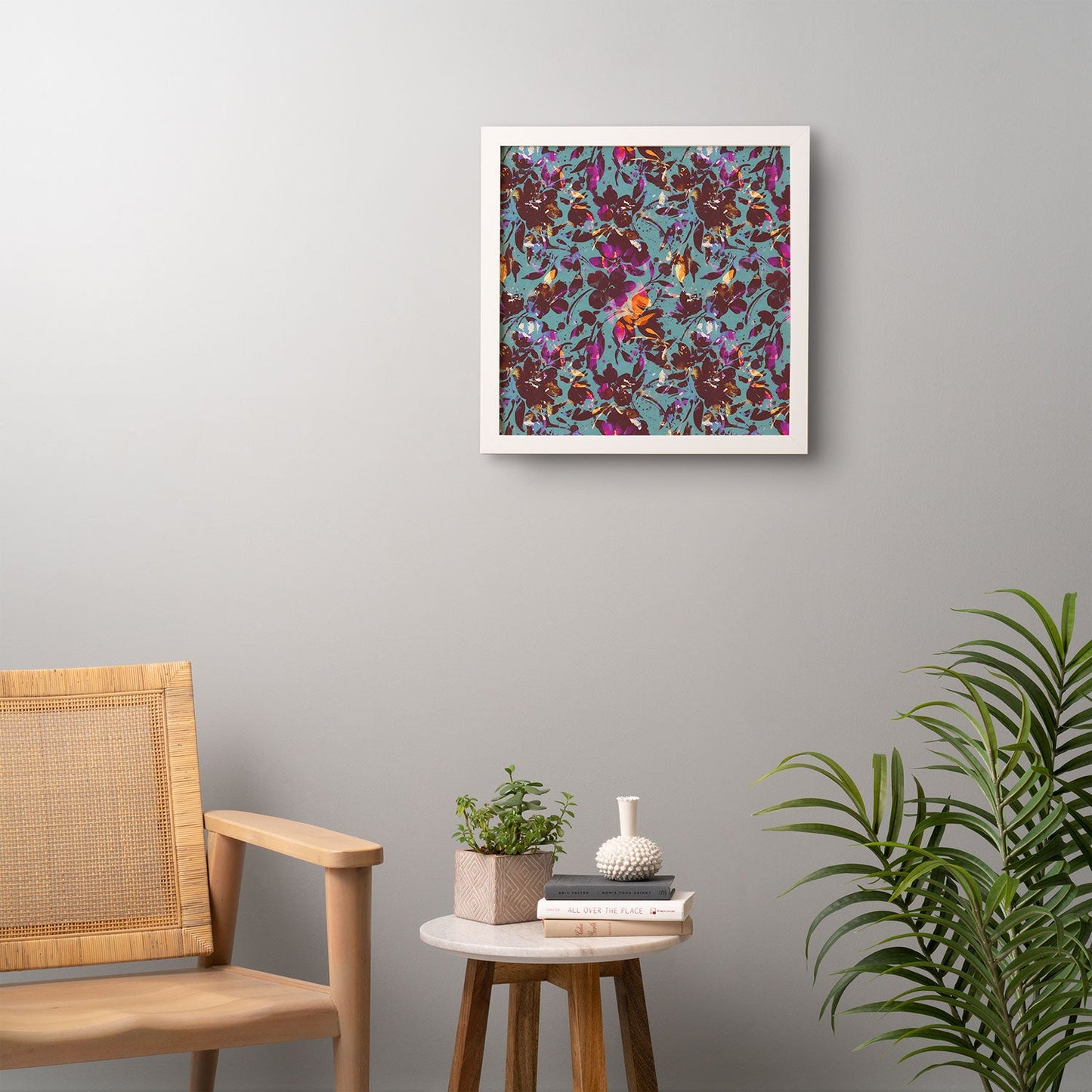 Marta Barragan Camarasa Bold Floral Expression Framed Wall Art
