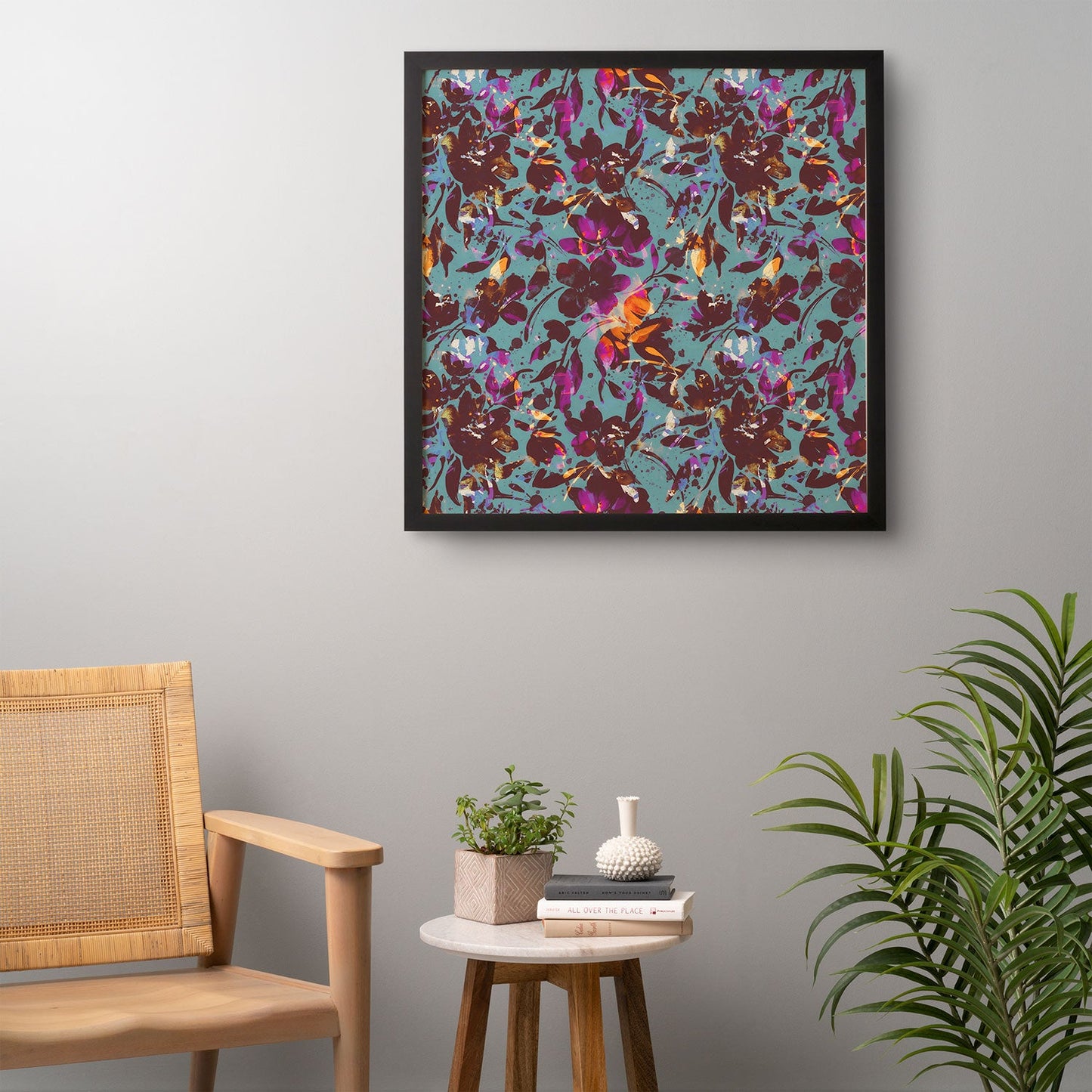 Marta Barragan Camarasa Bold Floral Expression Framed Wall Art