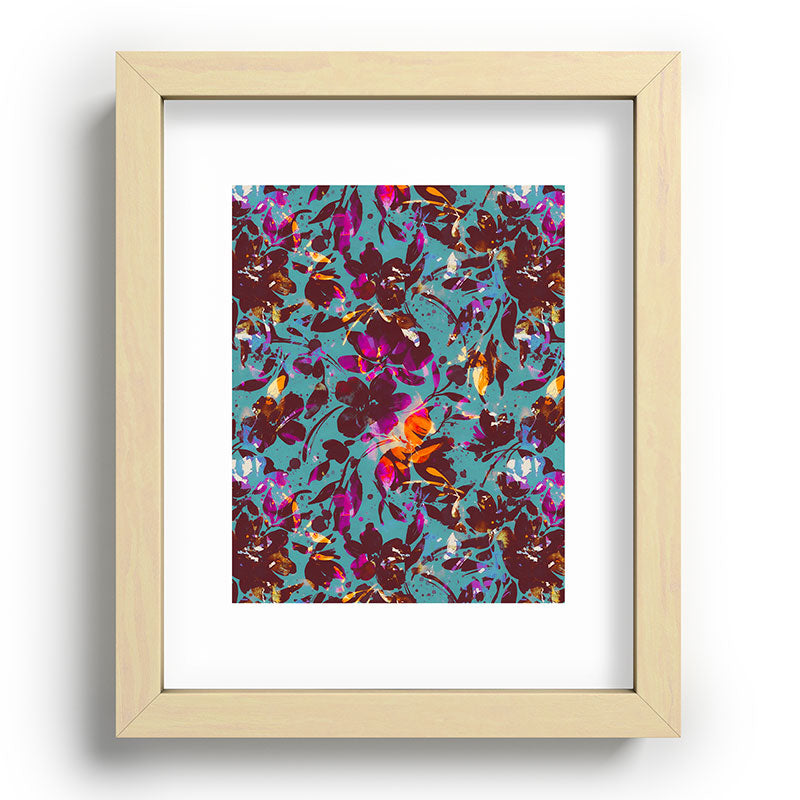 Marta Barragan Camarasa Bold Floral Expression Recessed Framing Rectangle