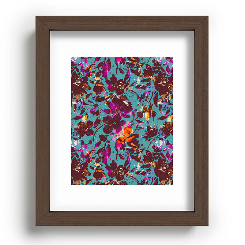 Marta Barragan Camarasa Bold Floral Expression Recessed Framing Rectangle