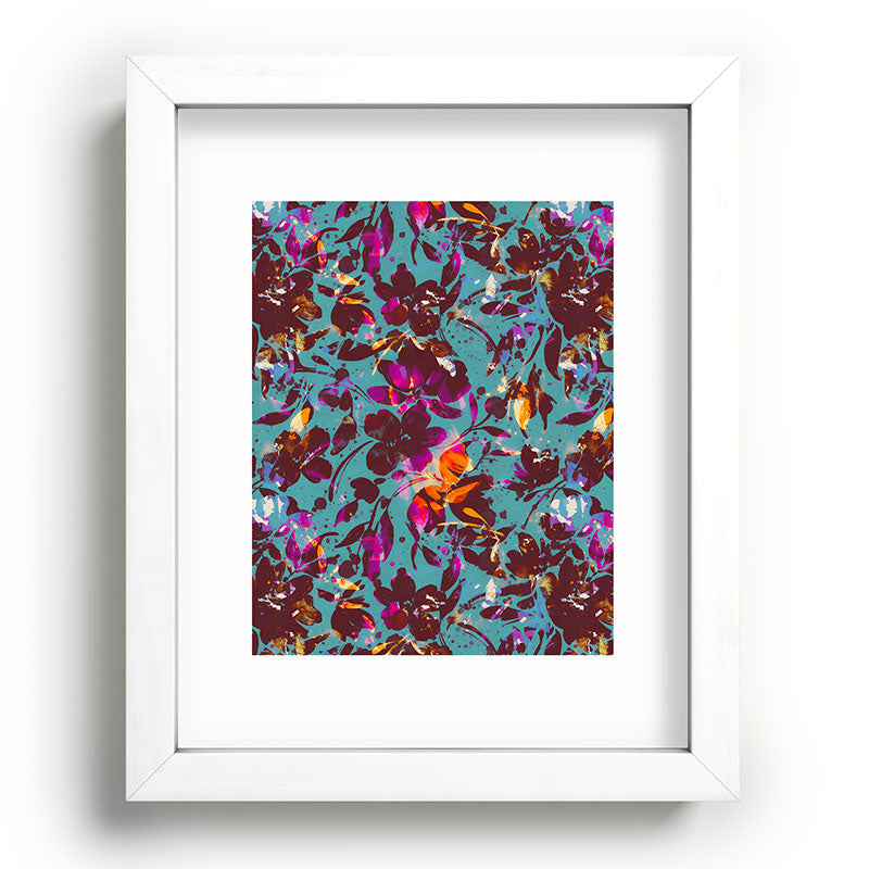 Marta Barragan Camarasa Bold Floral Expression Recessed Framing Rectangle