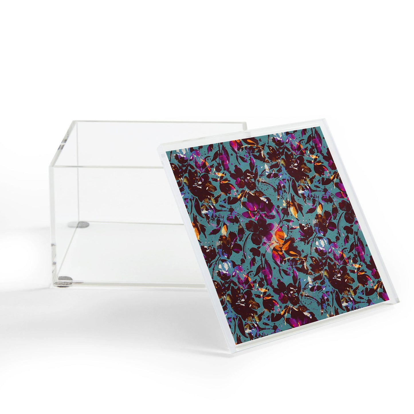 Marta Barragan Camarasa Bold Floral Expression Acrylic Box