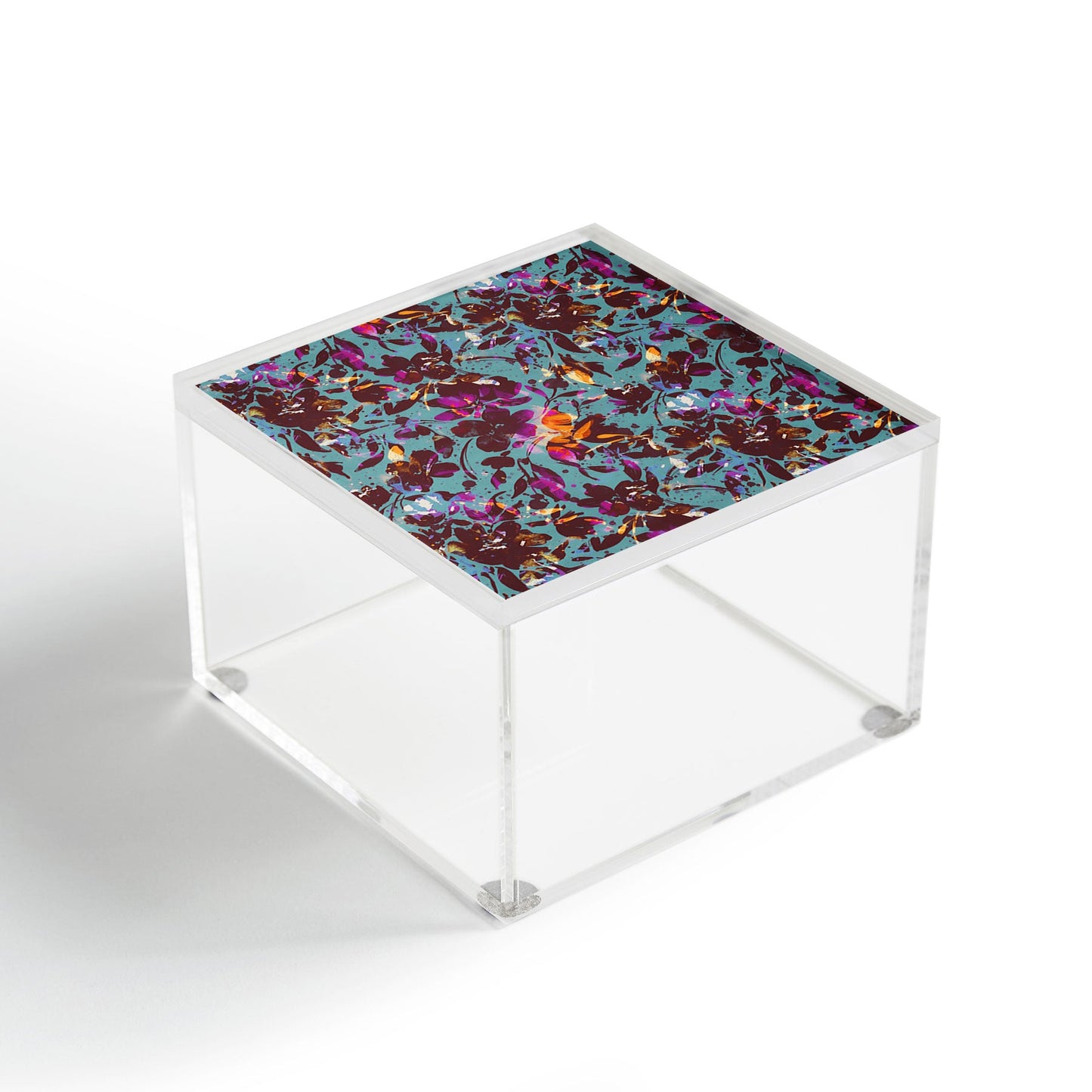 Marta Barragan Camarasa Bold Floral Expression Acrylic Box