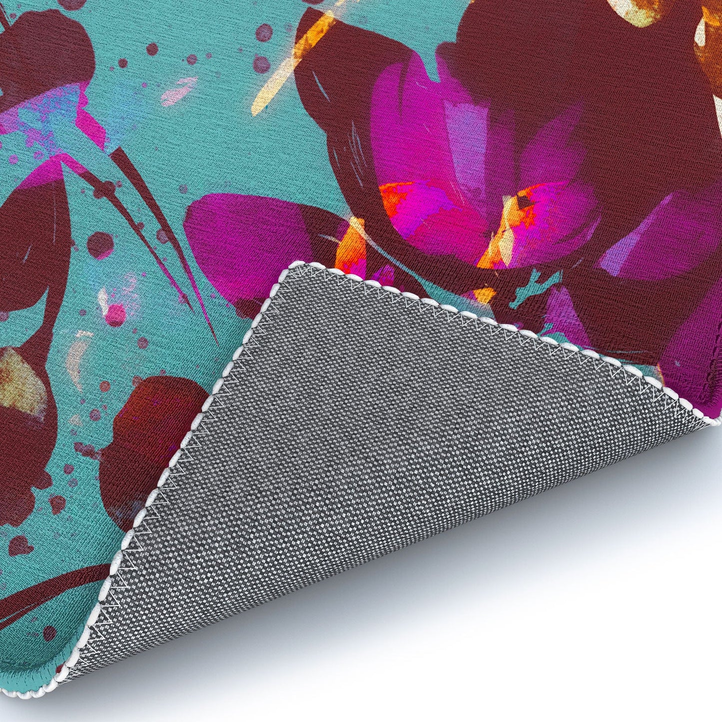 Marta Barragan Camarasa Bold Floral Expression Area Rug
