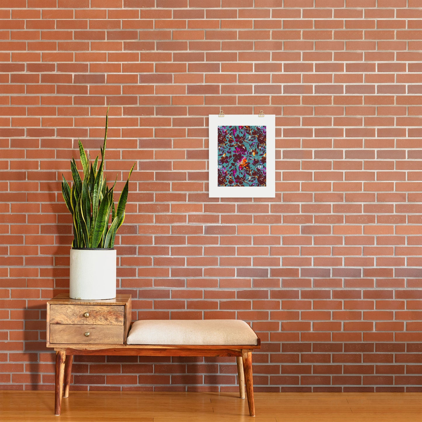 Marta Barragan Camarasa Bold Floral Expression Art Print