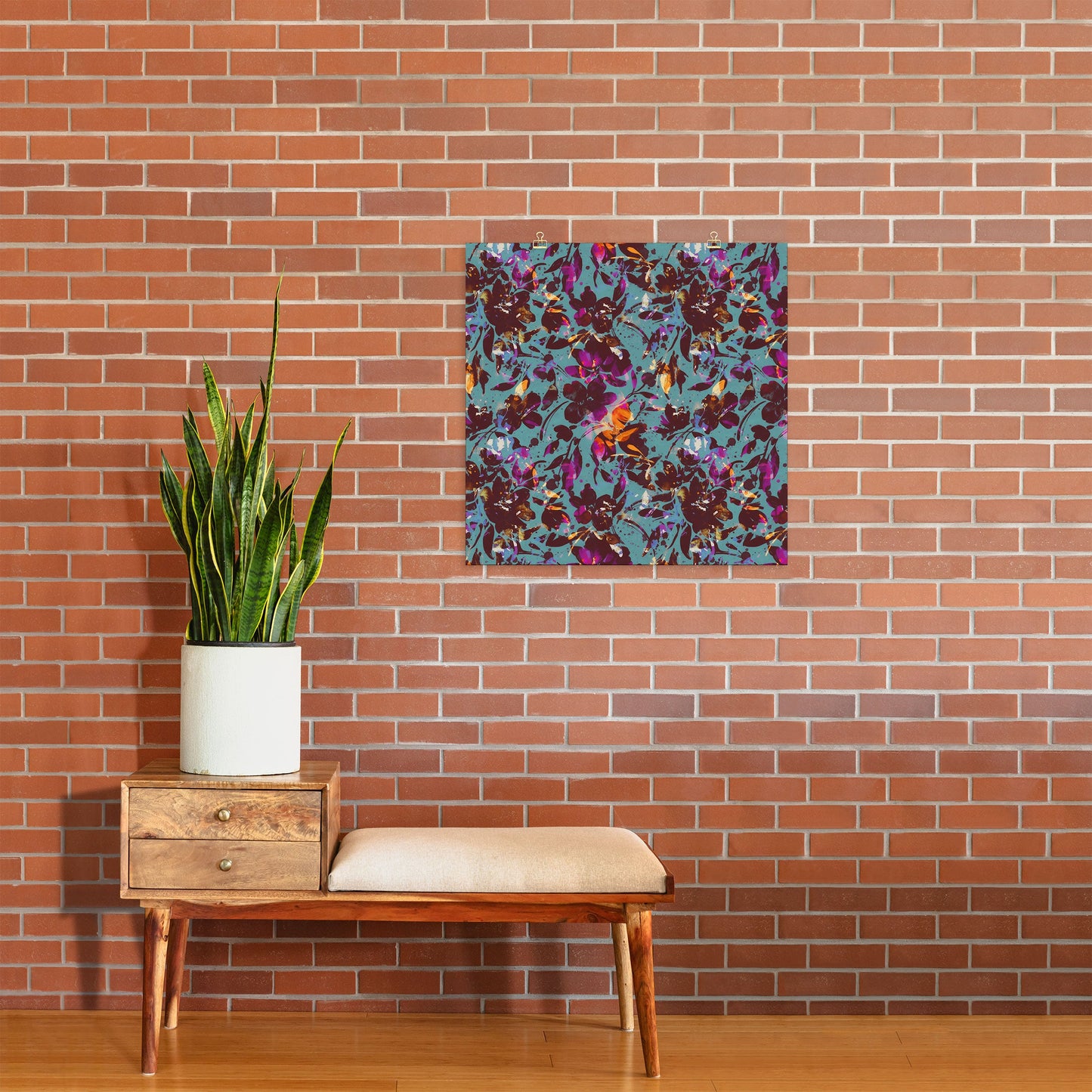 Marta Barragan Camarasa Bold Floral Expression Art Print