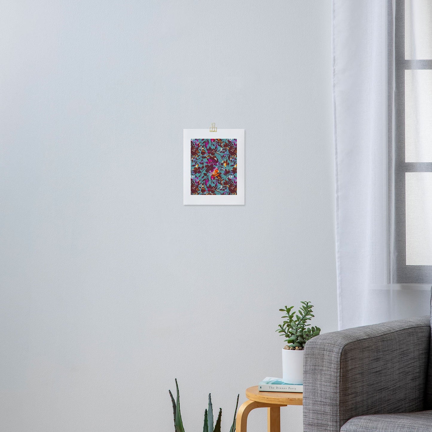 Marta Barragan Camarasa Bold Floral Expression Art Print