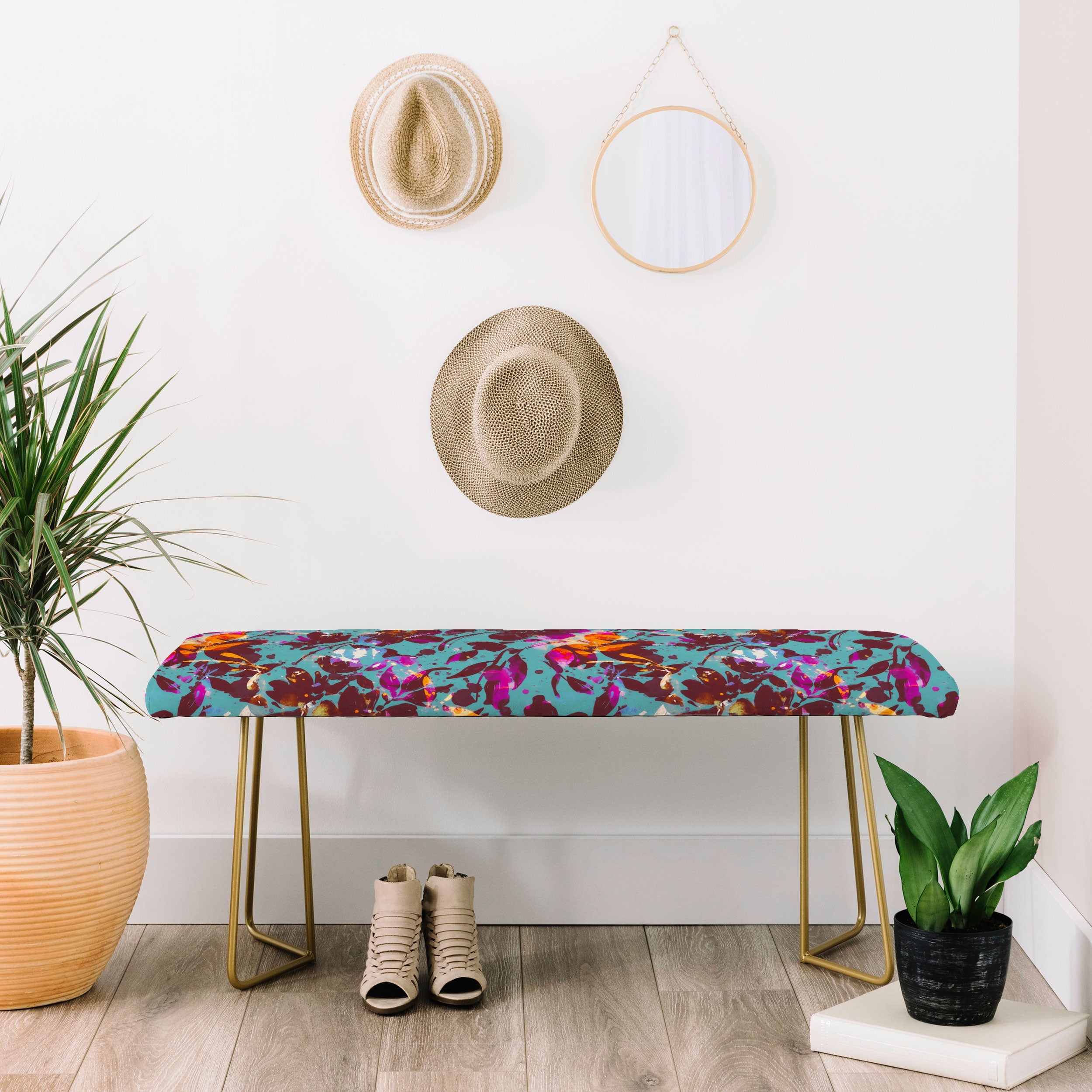 Marta Barragan Camarasa Bold Floral Expression Bench