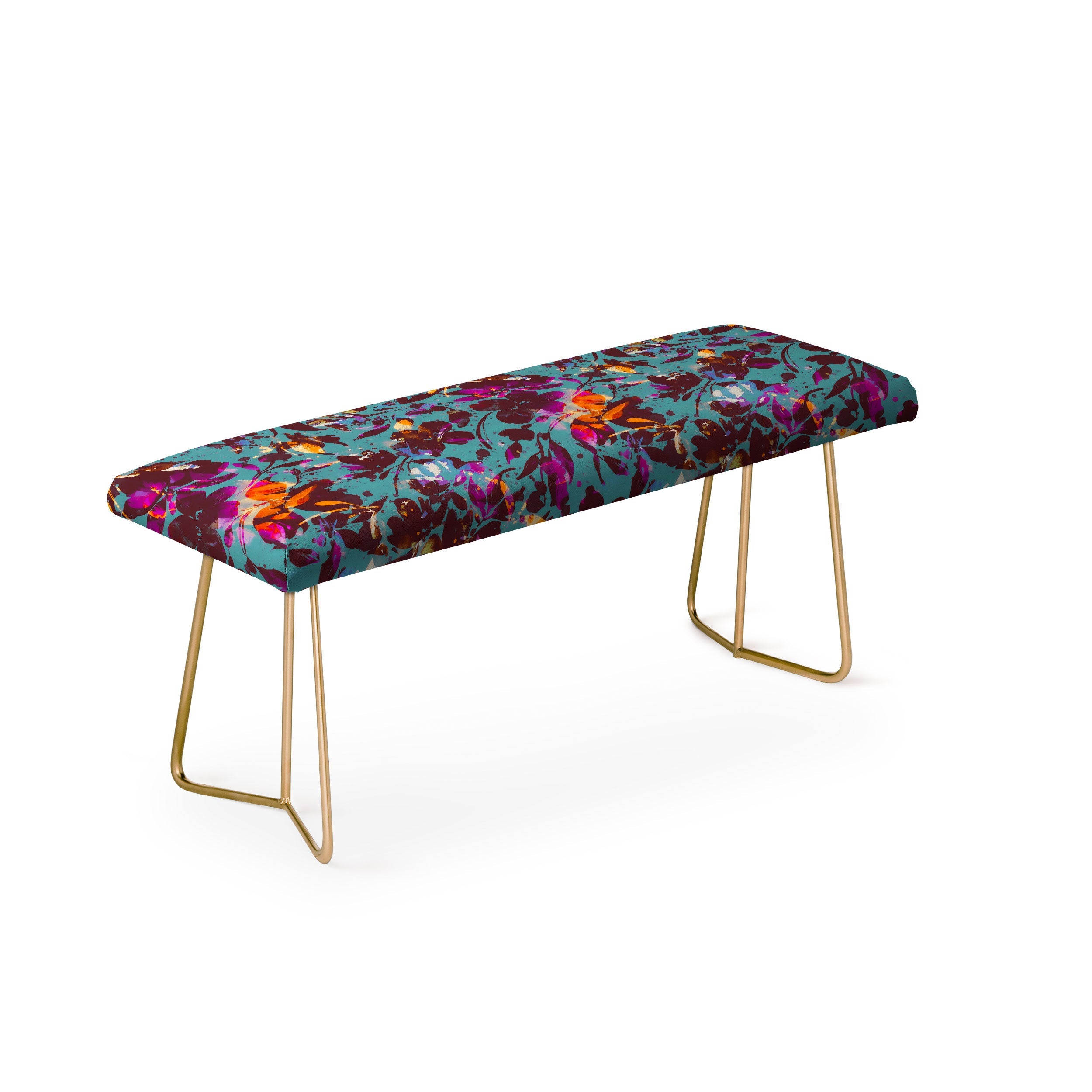 Marta Barragan Camarasa Bold Floral Expression Bench