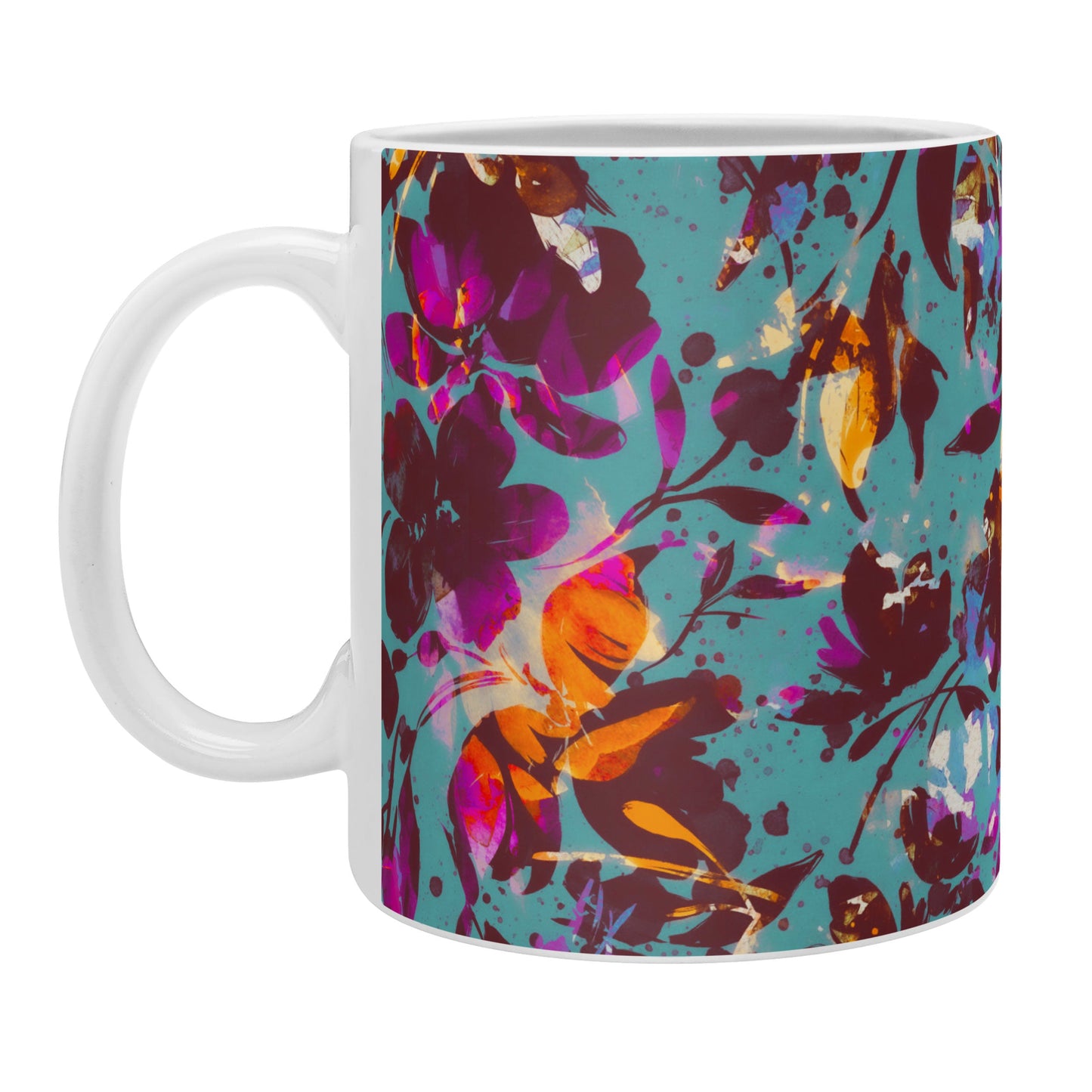 Marta Barragan Camarasa Bold Floral Expression Coffee Mug