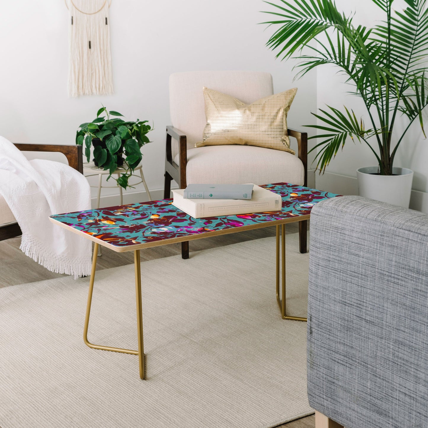 Marta Barragan Camarasa Bold Floral Expression Coffee Table