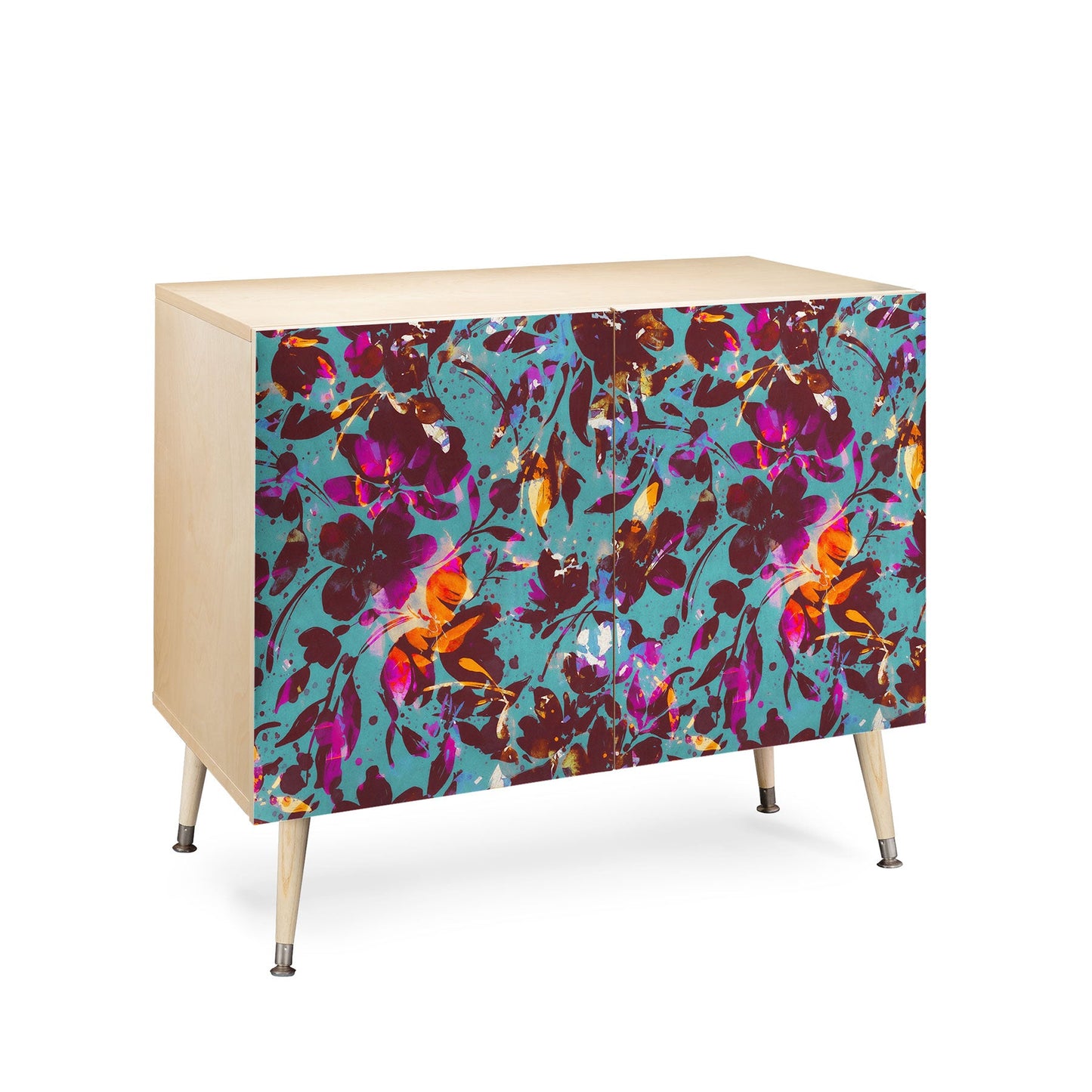 Marta Barragan Camarasa Bold Floral Expression Credenza