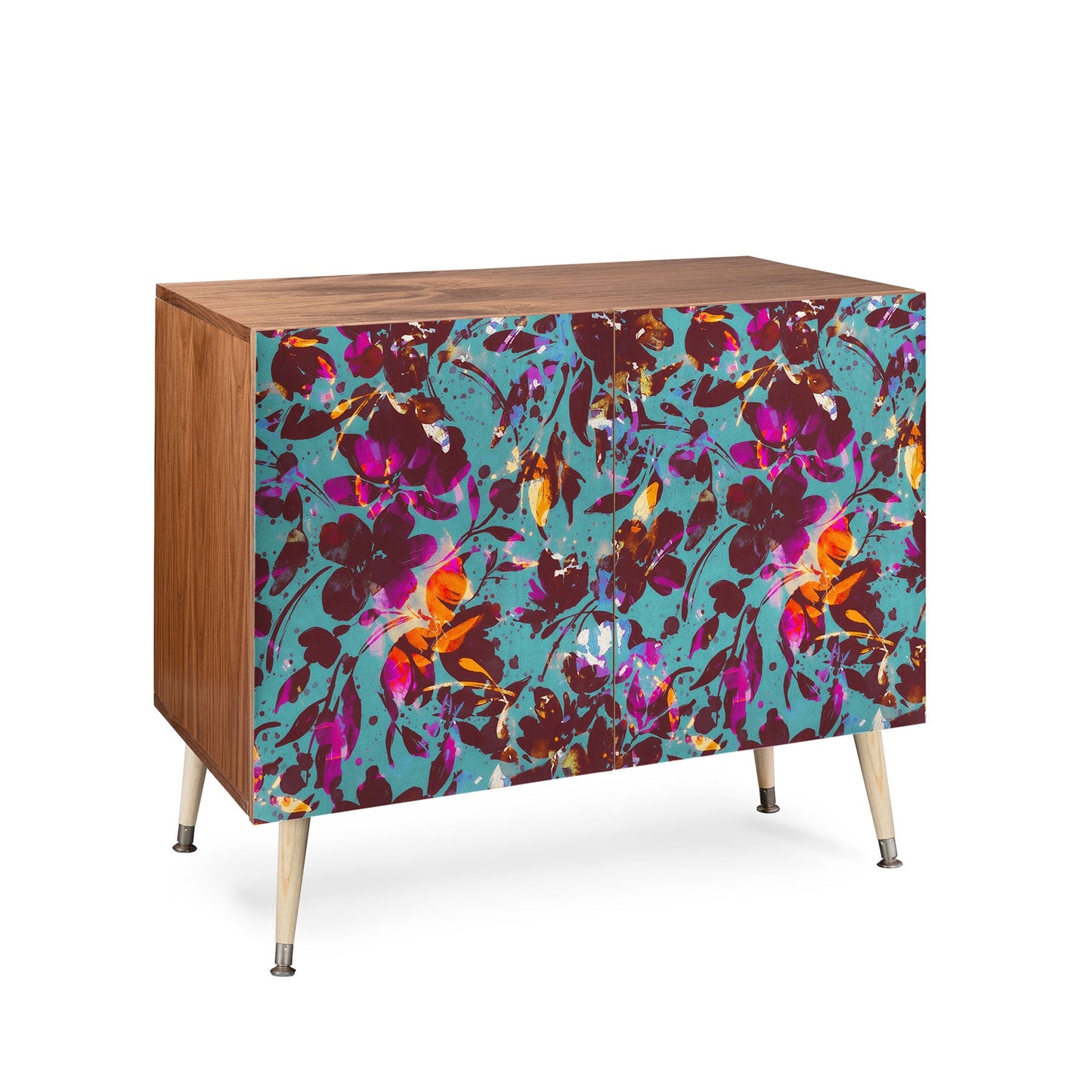Marta Barragan Camarasa Bold Floral Expression Credenza