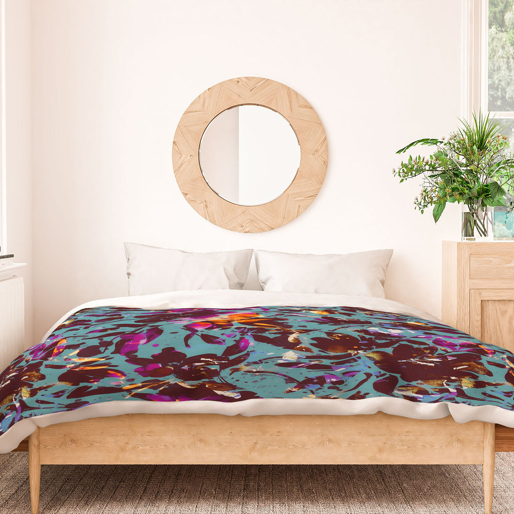 Marta Barragan Camarasa Bold Floral Expression Duvet Cover