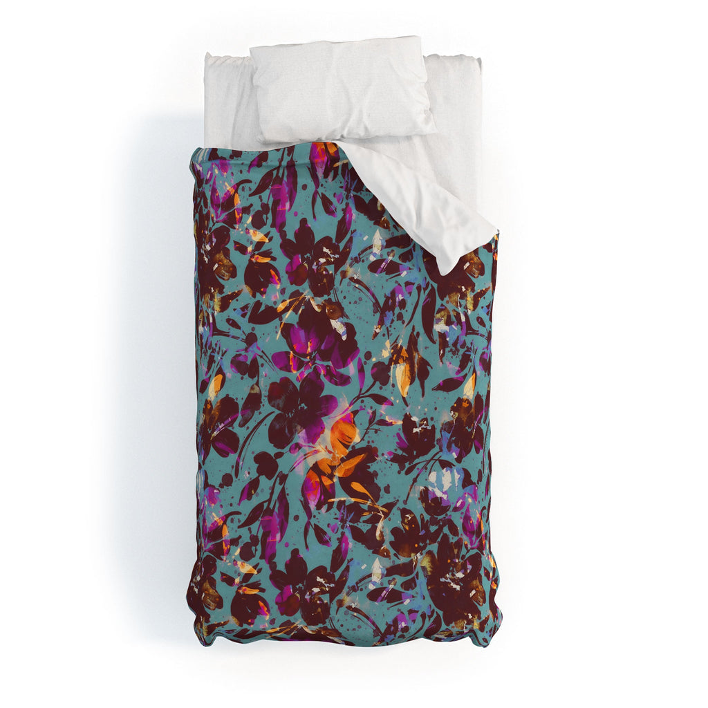 Marta Barragan Camarasa Bold Floral Expression Duvet Cover