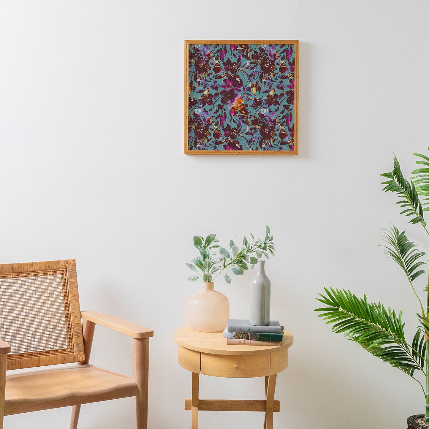 Marta Barragan Camarasa Bold Floral Expression Framed Wall Art