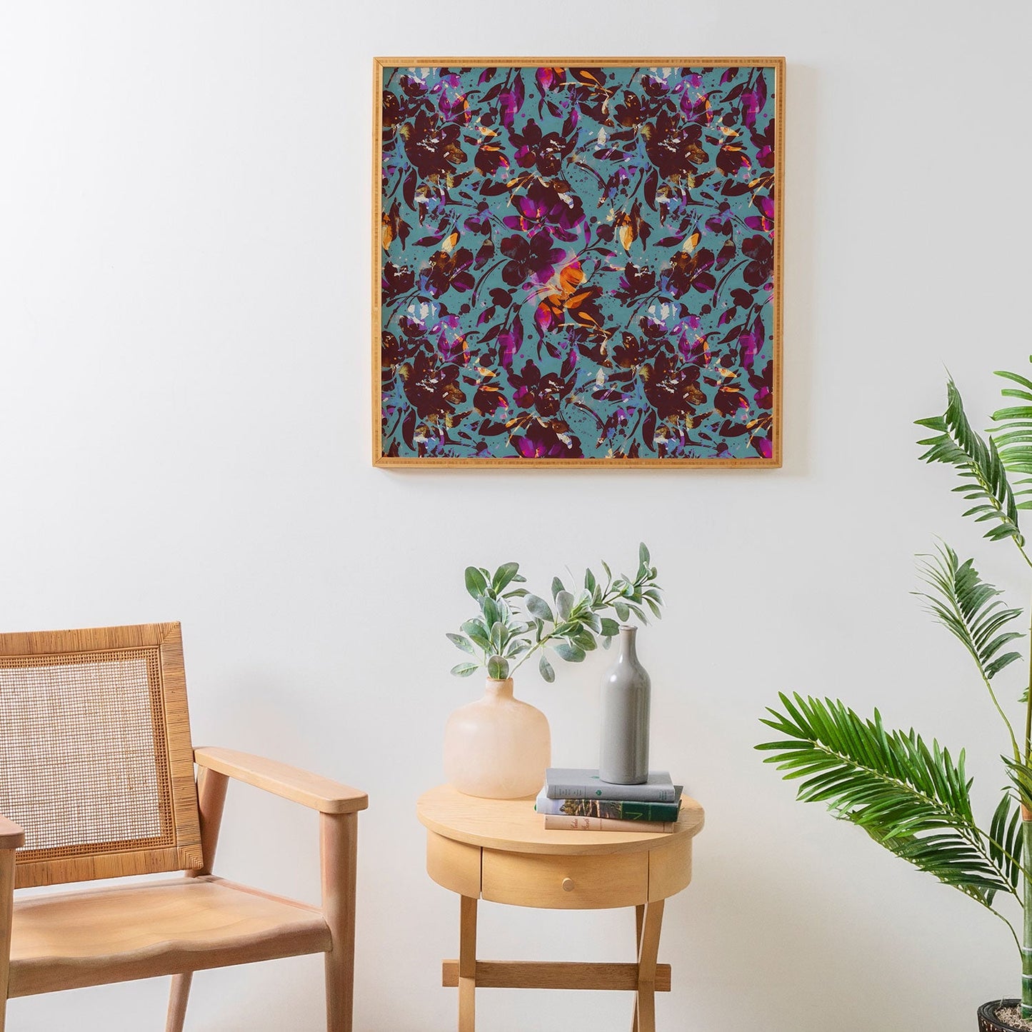 Marta Barragan Camarasa Bold Floral Expression Framed Wall Art