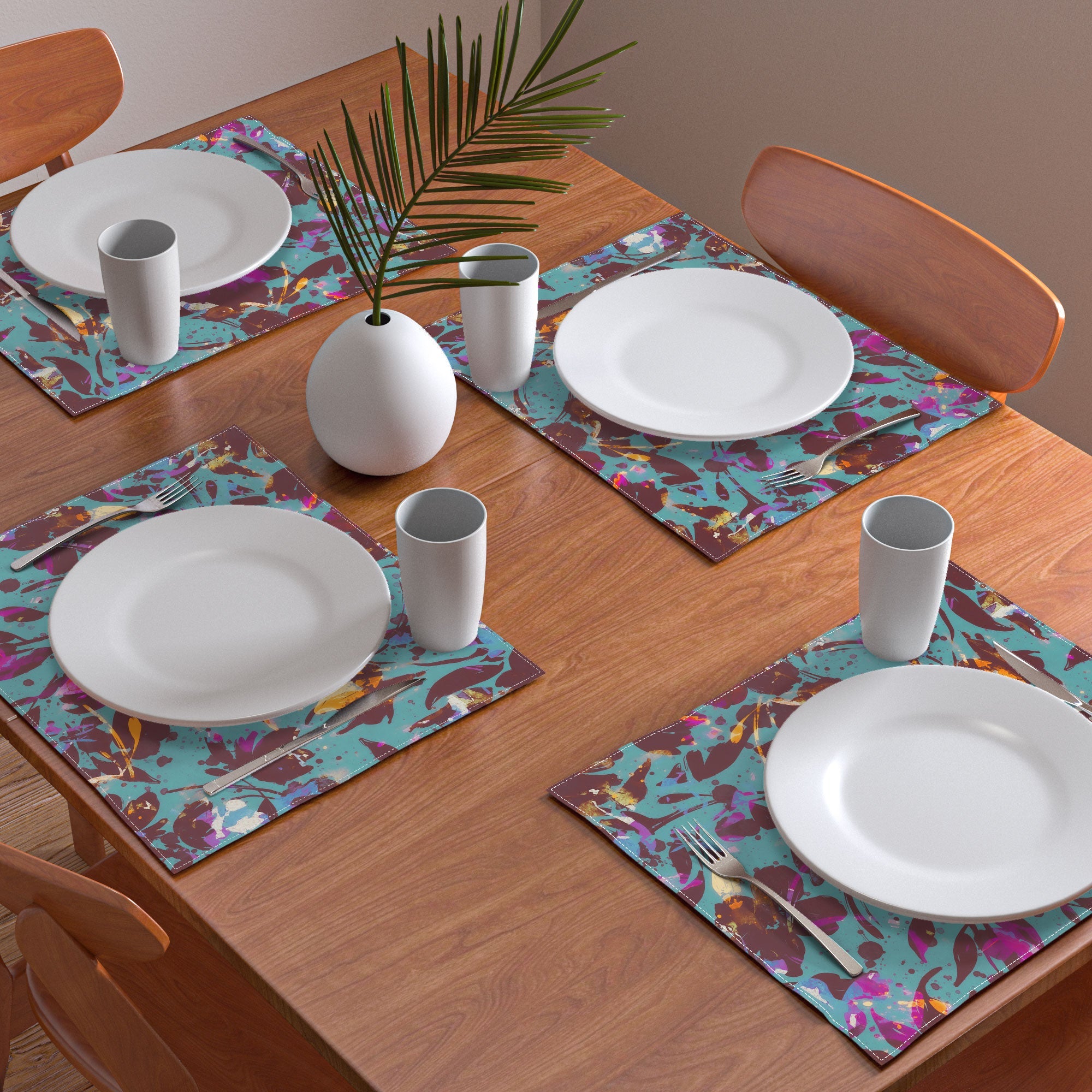 Marta Barragan Camarasa Bold Floral Expression Placemat