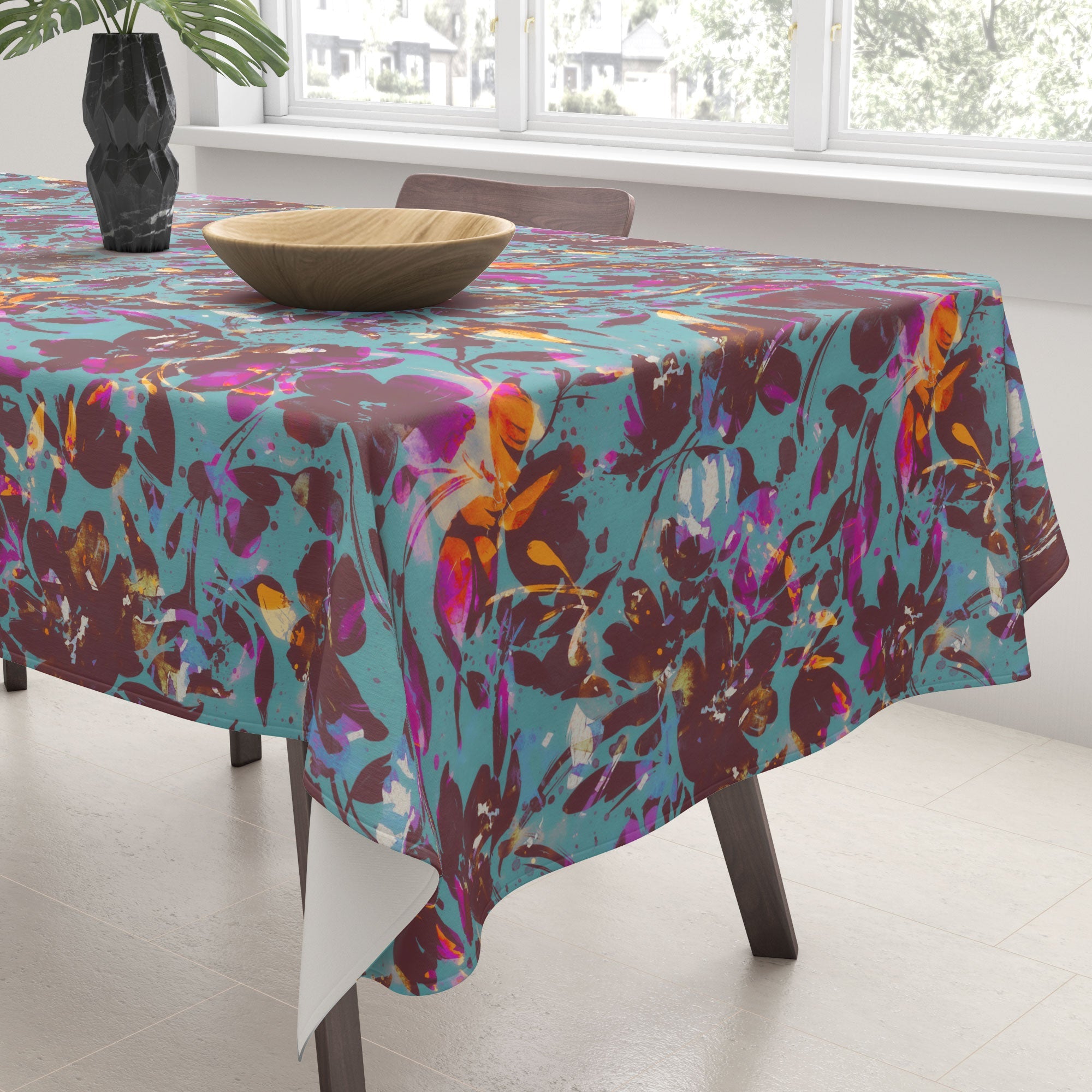 Marta Barragan Camarasa Bold Floral Expression Tablecloth