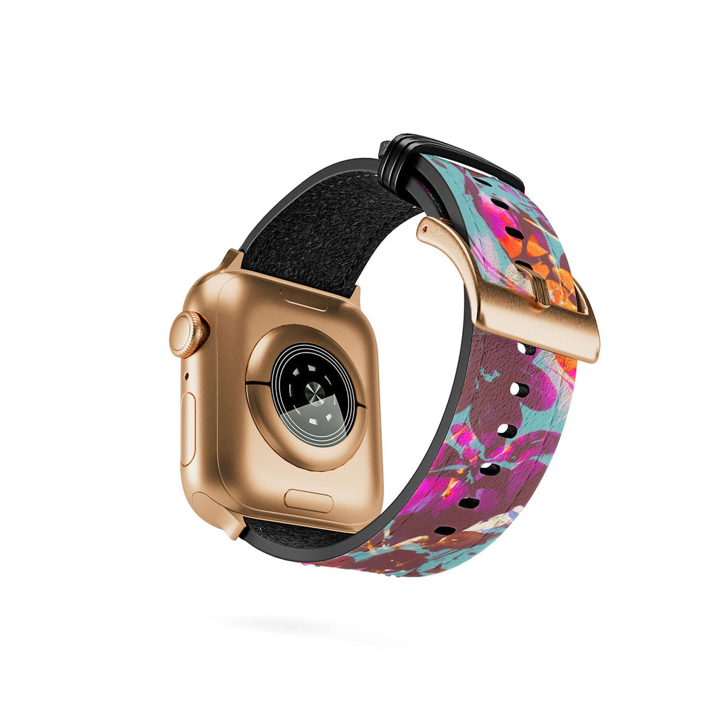 Marta Barragan Camarasa Bold Floral Expression Apple Watch Band