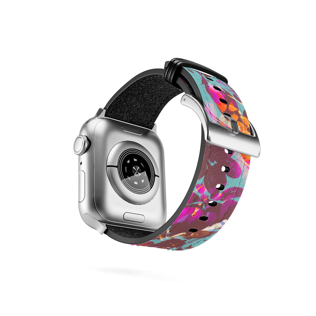 Marta Barragan Camarasa Bold Floral Expression Apple Watch Band